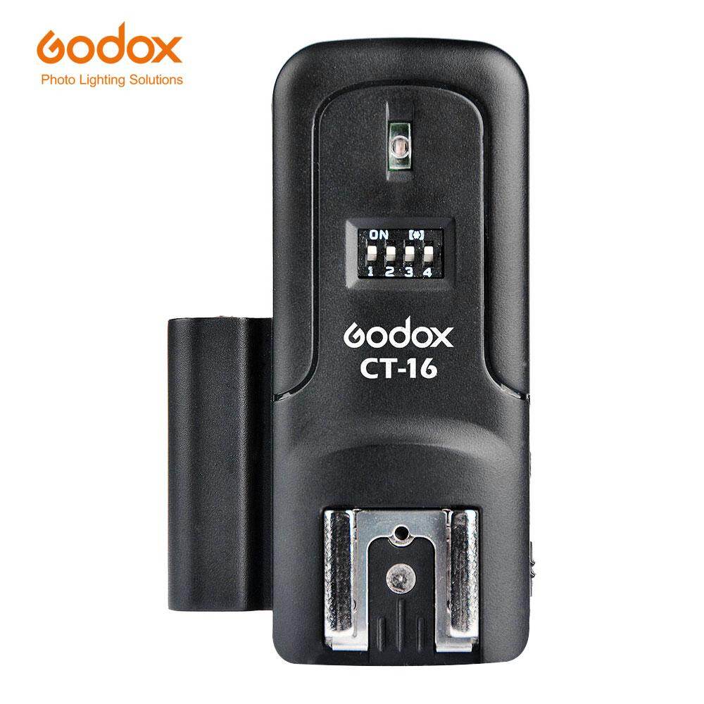 Bộ thu đèn flash không dây godox ct-16 16 kênh cho đèn flash studio pentax canon