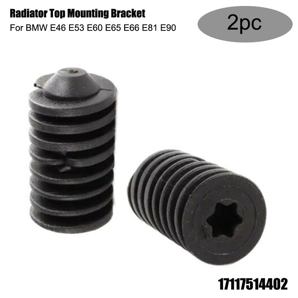 2x đầu tản nhiệt/giá đỡ 17117514402/cho bmw e46 e53 e60 e65 e66 e81 e90