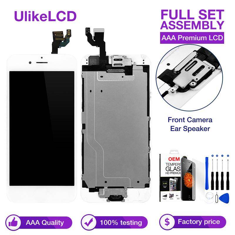 Bộ full màn hình cho iphone 6 6 s màn hình thay thế màn hình hoàn chỉnh có nút home camera trước loa