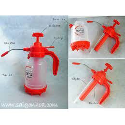 Bình xịt hàn quốc - 1.5 lít- chất lượng bền, kiểu dáng đẹp màu ngẫu nhiên