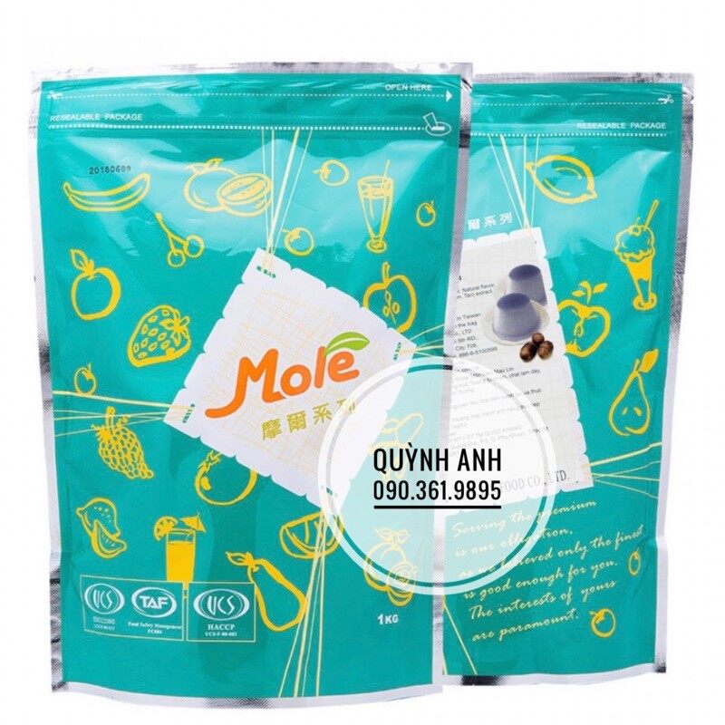 Bột Pudding Vị Khoai Môn Hiệu Maulin 1kg