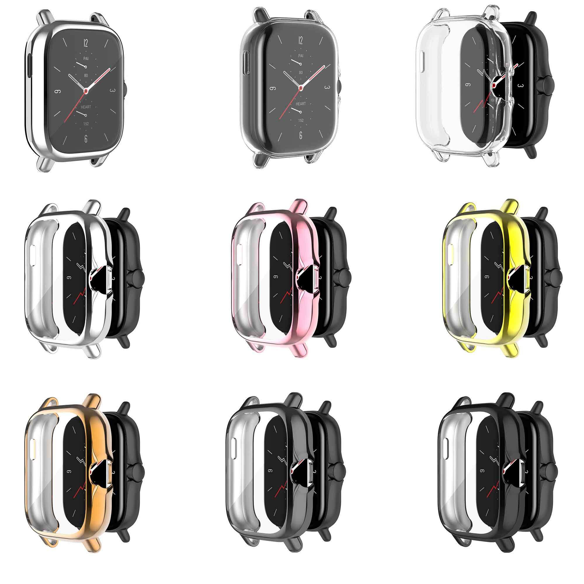 Ốp Bảo Vệ Cho Huami Amazfit GTS 2/GTS 2e Ốp Bảo Vệ Toàn Màn Hình TPU Vỏ Đồng Hồ