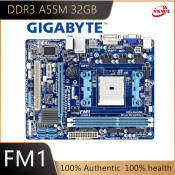 Gigabyte GA-A55M-DS2 Desktop Motherboard for AMD A-series/E2-series