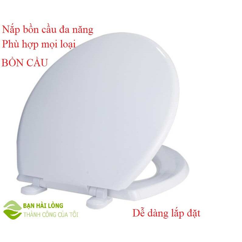 Nắp bồn cầu asico - 06 nhựa plastic (phù hợp với mọi loại bồn cầu....