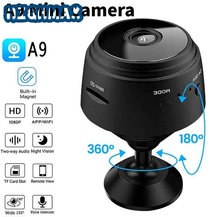 HIGHAXA9 Camera Mini Máy Quay Thông Minh HD1080p WiFi Remote Camera Ip