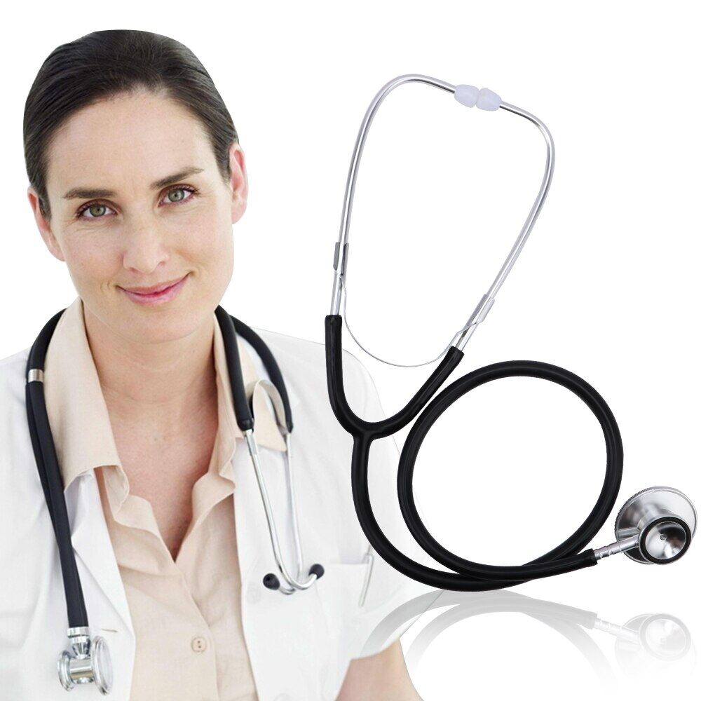 Ống nghe hai đầu ống nghe tim mạch chuyên nghiệp thiết bị bác sĩ thiết bị y tá thú y học sinh bộ phụ kiện