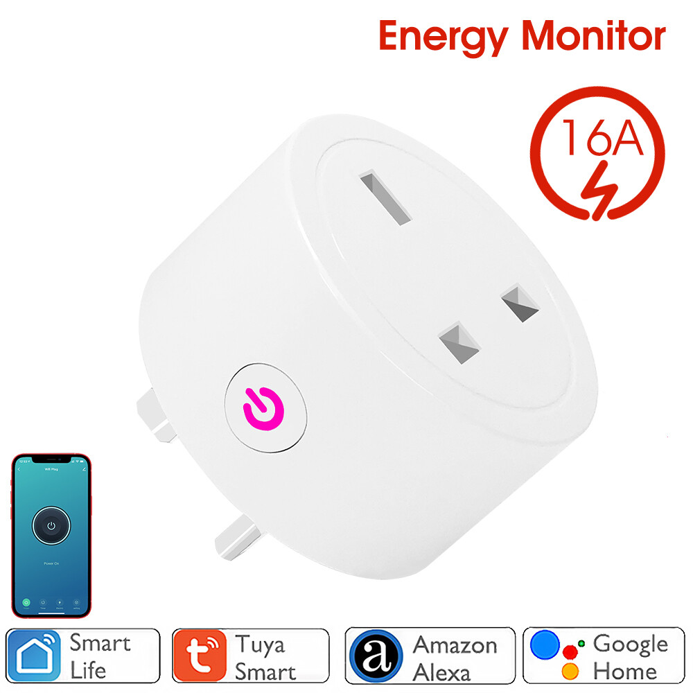 Ổ cắm thông minh 16a ổ cắm anh ổ cắm wifi tuya cuộc sống thông minh hỗ trợ ứng dụng alexa trợ lý gia đình điều khiển bằng giọng nói theo dõi thời gian