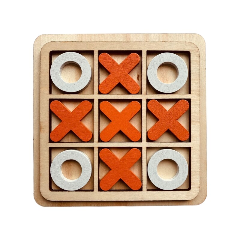 Family Board Game Wooden Tic-Tac