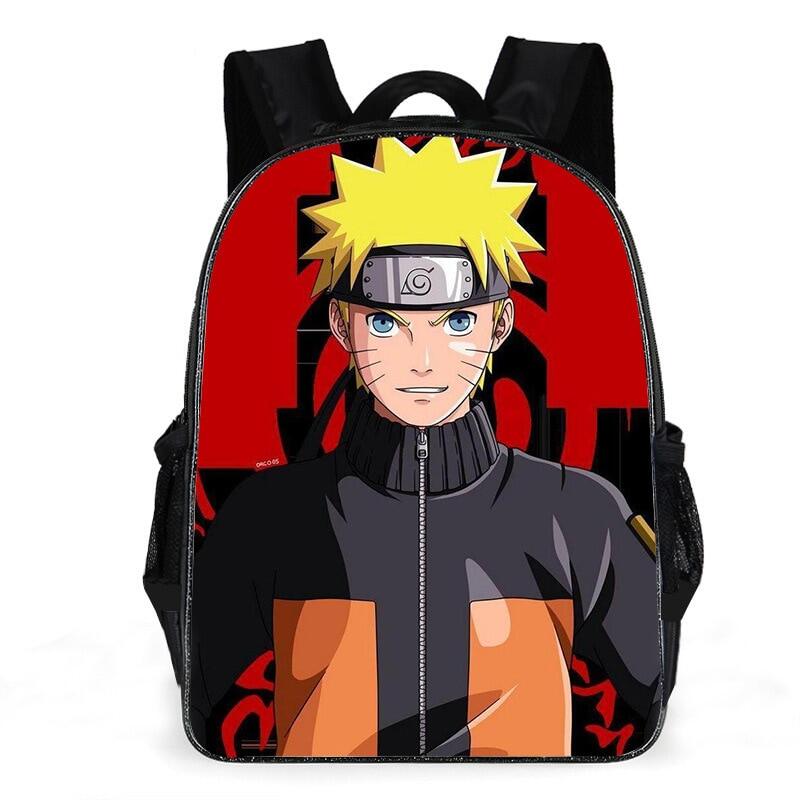 MOSDELU® Children's School Bags Naruto Uchiha Sasuke UzumAKI Printing