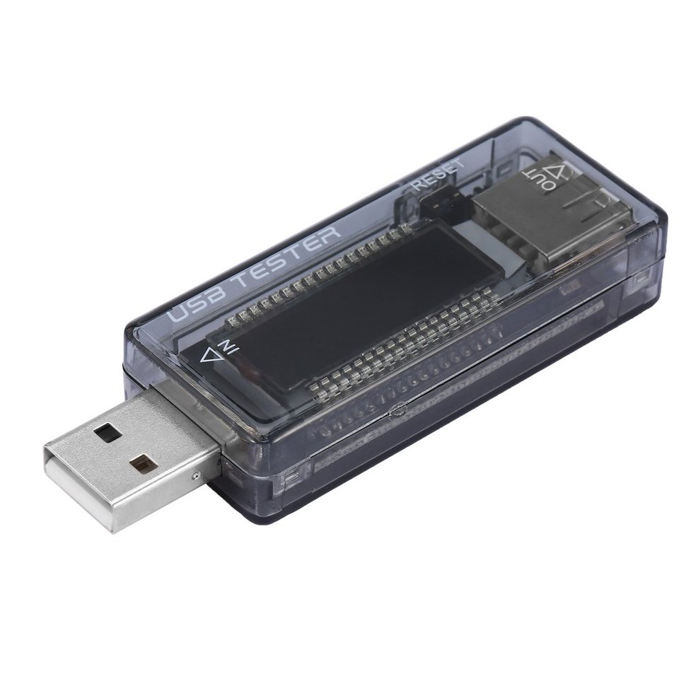 Lalise usb dòng điện áp bác sĩ sạc dung lượng đồng hồ kiểm tra sạc dự phòng