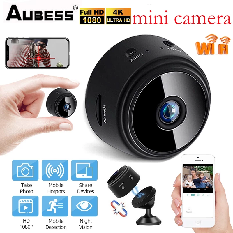 Original Product FREE Shipping A9 Mini Camera 1080P IP Camera Smart Home Security Infrared Night Vision Wireless Mini Security Camera Monitoring Wifi Camera - ยี่ห้อ OEM ราคา 135 บาท*ส่งฟรี
