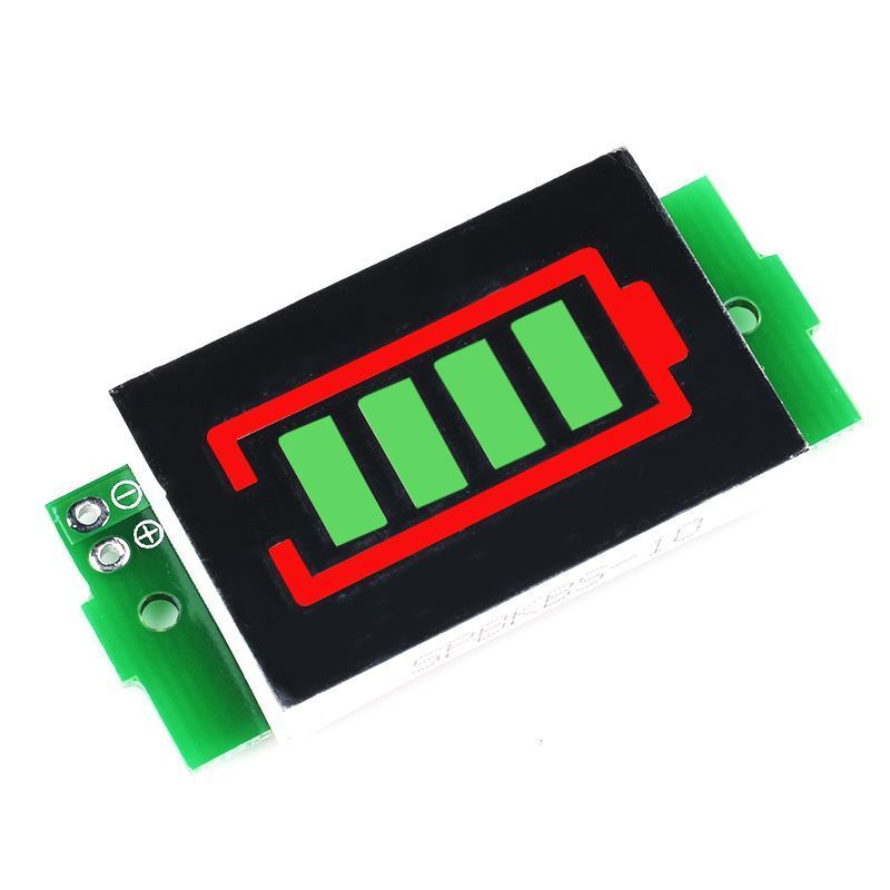 Mạch báo dung lượng pin 3.7V Lithium Li-ion 1/2/3/4/5/6/7/8S hiển thị màu xanh lá cây - INTL