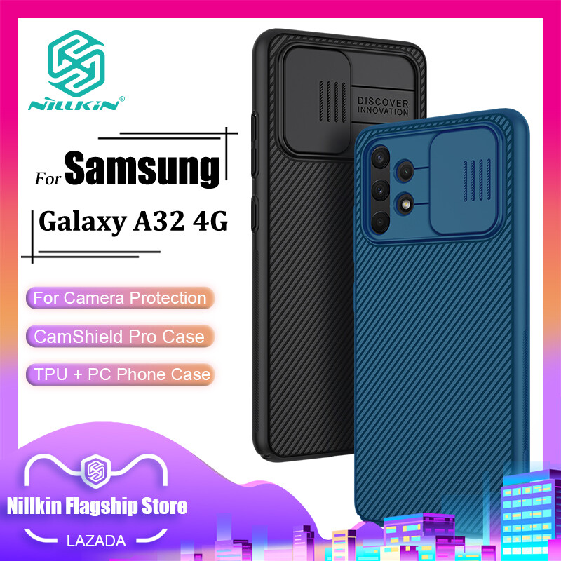 Nillkin Sang Trọng Silicon Mềm Ốp Lưng Cho Samsung Galaxy A32 4G Ốp Lưng Chống Sốc Trong Suốt Bằng Silicon TPU