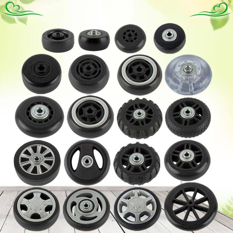 1 chiếc bánh xe xoay nhựa bánh xe xoay hành lý phụ tùng bánh xe thay thế cho vali