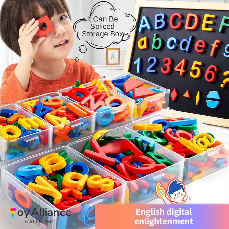 Miếng dán từ tính chữ cái tiếng anh miếng dán số nam châm từ tính dụng cụ hỗ trợ giảng dạy 26 chữ cái tiếng anh miếng dán từ tính
