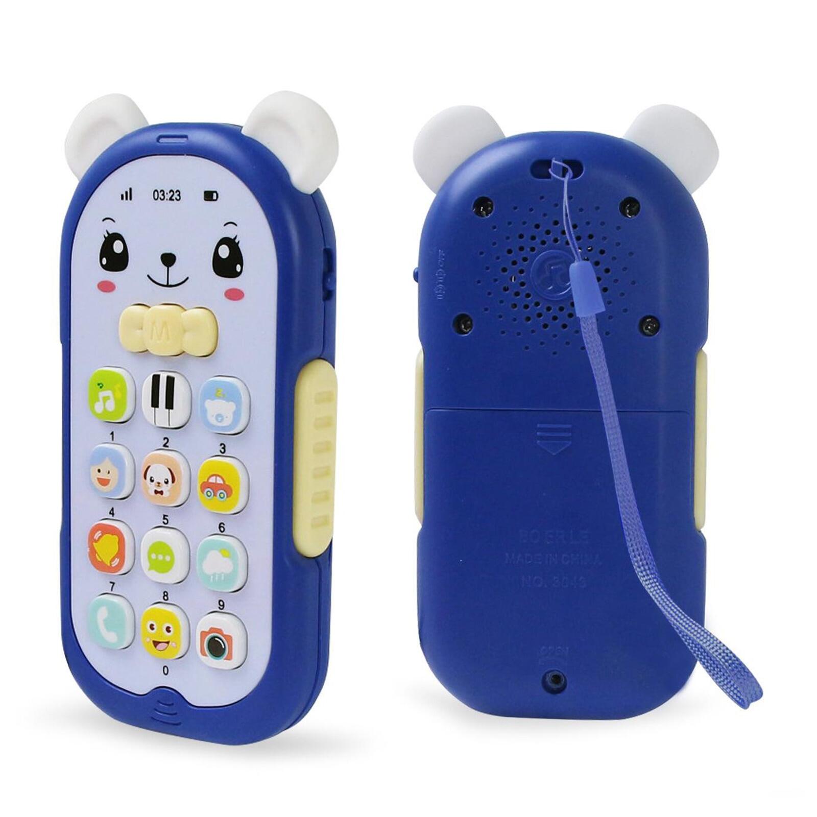 Baby Phone Toy Mobile Telephone Early Educational Learning Machine Kids Gifts Telephone Music Sound Machine Electronic Baby Toys