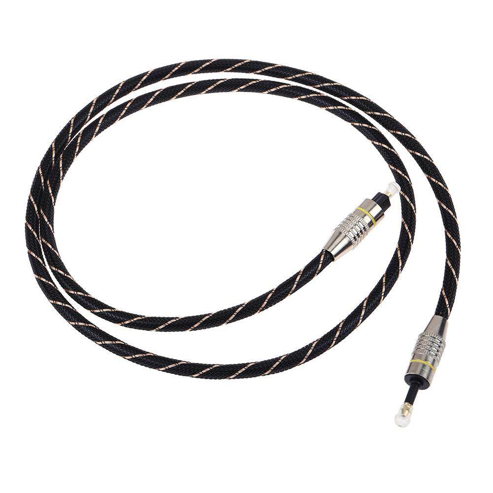 3.5mm Digital Optical Audio Cable Fiber Mini Toslink to Toslink Optic Cable 1.5m
