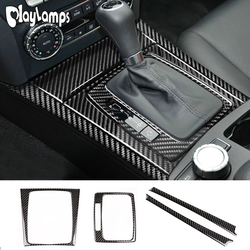 Hyorabyn Carbon Fiber Color Interior Gear Shift Panel Frame - View #5