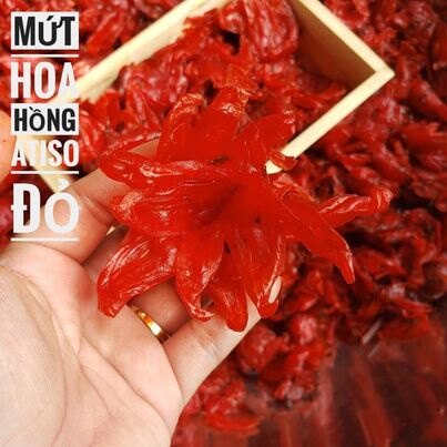 Mứt hoa hồng atiso - siêu ngon 100g / 250g / 500g