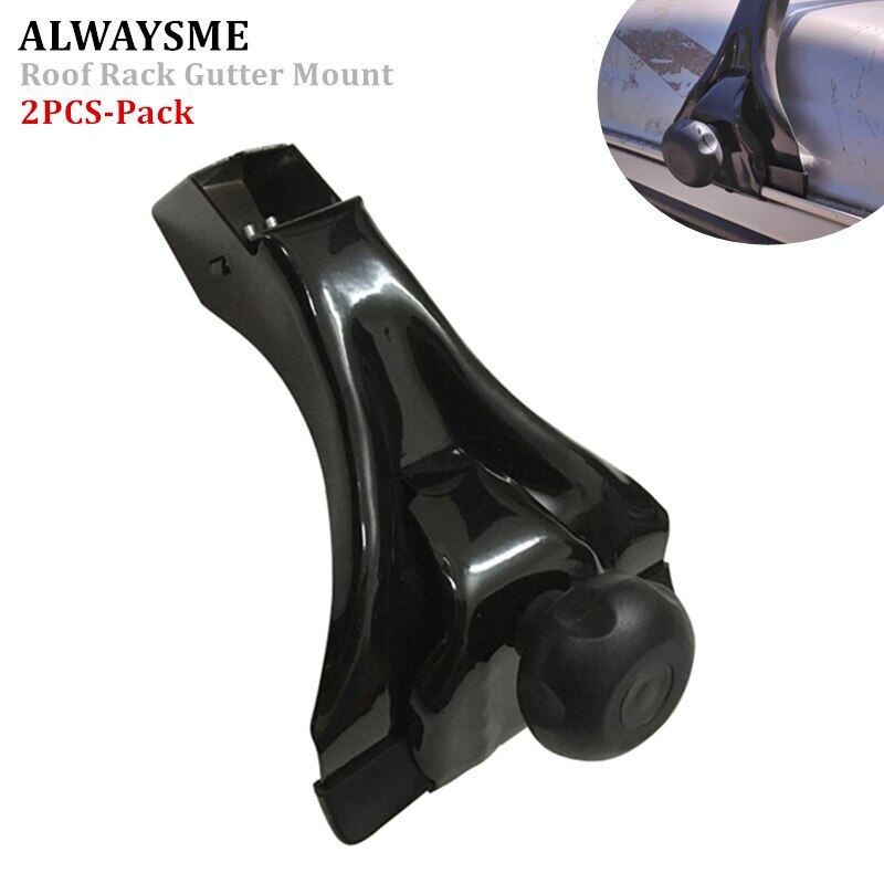 2pcs-pack giá gắn nóc thông dụng giá gắn máng xối giá gắn đèn chiếu điểm trên nóc xe hơi