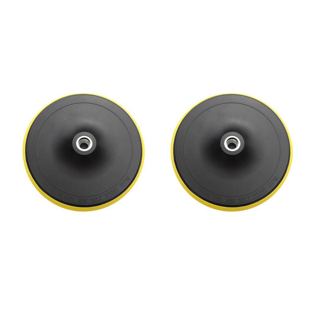 1/2/3/5 đánh bóng xe pad tự dính miếng đệm đánh bóng cầm tay tái sử dụng phụ kiện làm sạch xe ô tô 7 inch