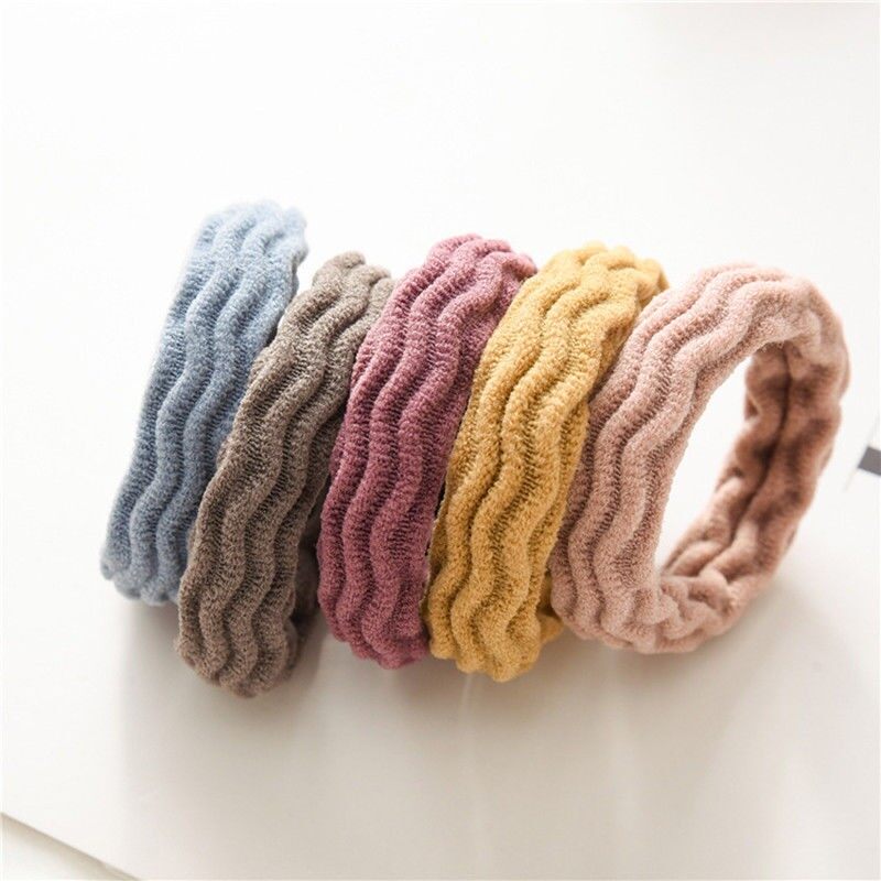 5 pcs dây thun dây cao su Dây Buộc Tóc Dây Buộc Tóc ponytails Phụ kiện tóc