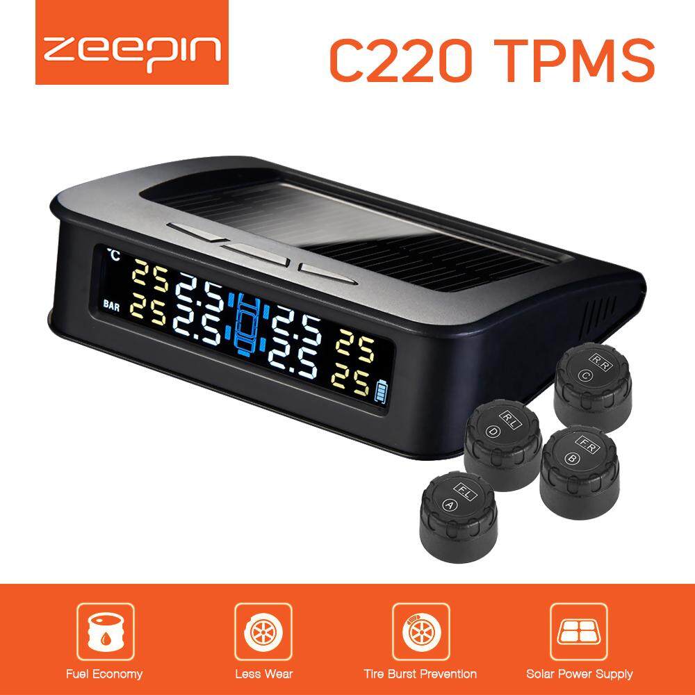 Original ZEEPIN C220 ระบบพลังงานแสงอาทิตย์ TPMS สมาร์ทรถ Powered อิเล็กทรอนิกส์ข้อมูลการตรวจสอบแรงดันยางรถยนต์ระบบ 4 เซนเซอร์ภายนอก Original ZEEPIN C220 ระบบพลังงานแสงอาทิตย์ TPMS สมาร์ทรถ Powered อิเล็กทรอนิกส์ข้อมูลการตรวจสอบแรงดันยางรถยนต์ระบบ 4 เซนเซอร์ภายนอก