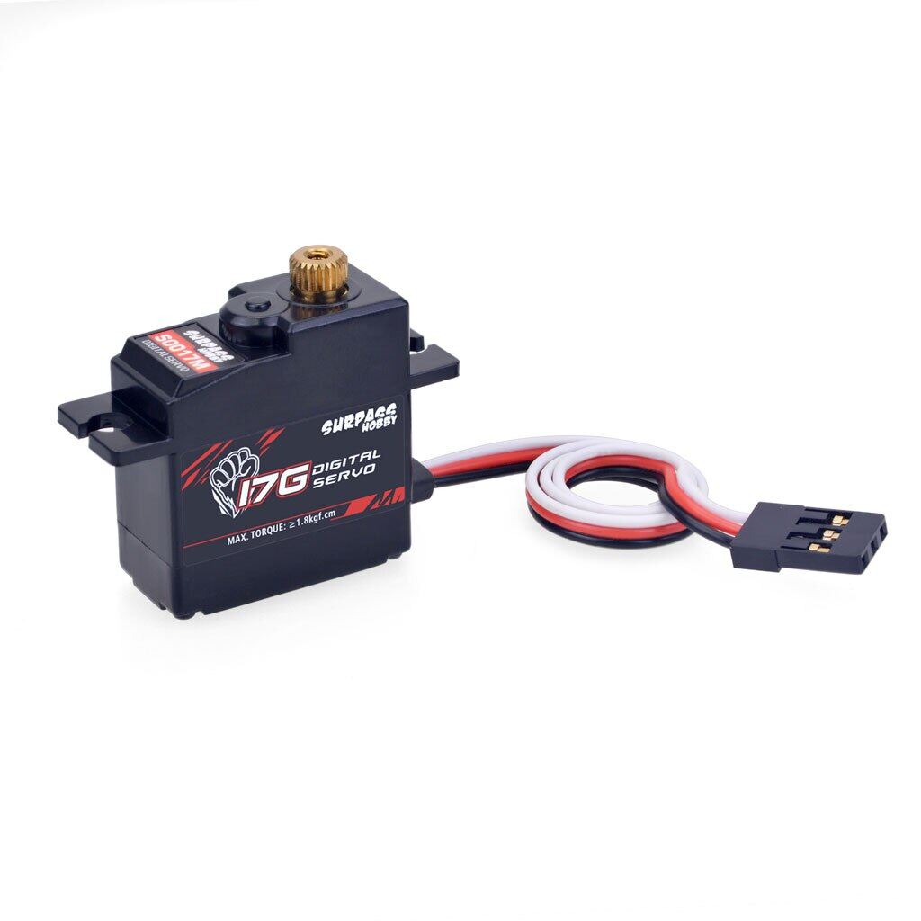 Thiết Bị Điều Khiển Kỹ Thuật Số Răng Kim Loại 17G Surpass-Hobby Servo Cho Mô Hình Máy Bay Có Ống Dẫn Cánh Đồ Chơi Tàu Ô TÔ Robot Thông Minh Gia Đình