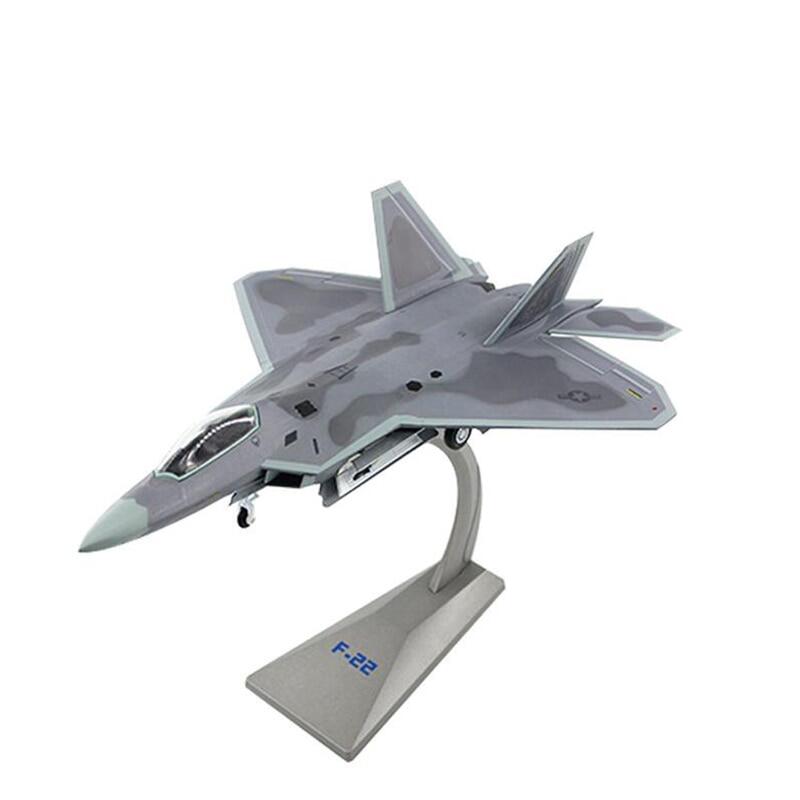 Jason tutu mô hình máy bay 1/72 quy mô hợp kim máy bay chiến đấu f-22 không quân hoa kỳ máy bay f22 raptor mô hình máy bay