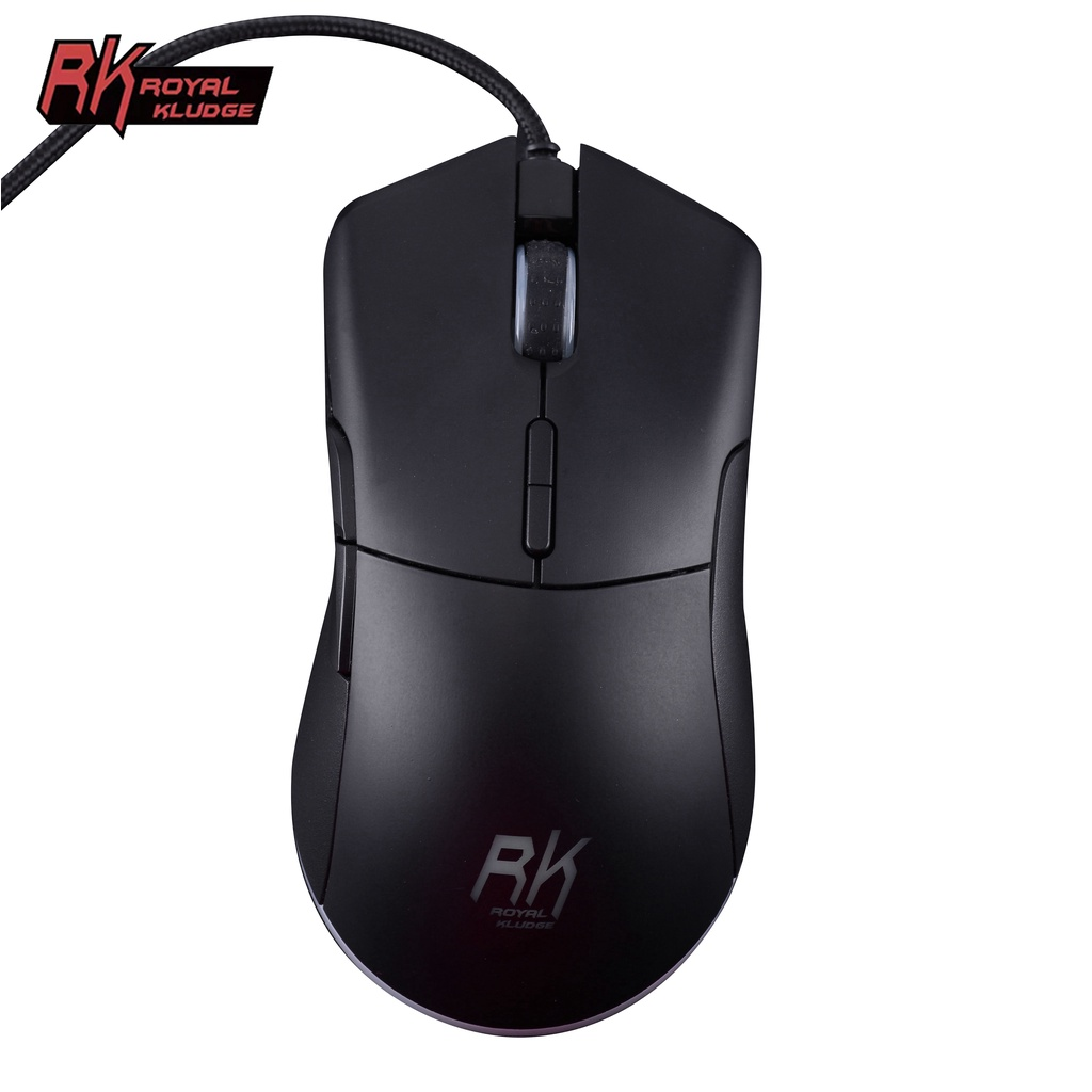 Royal kludge rk168 chơi game có dây đen đèn nền rgb chuột có dây