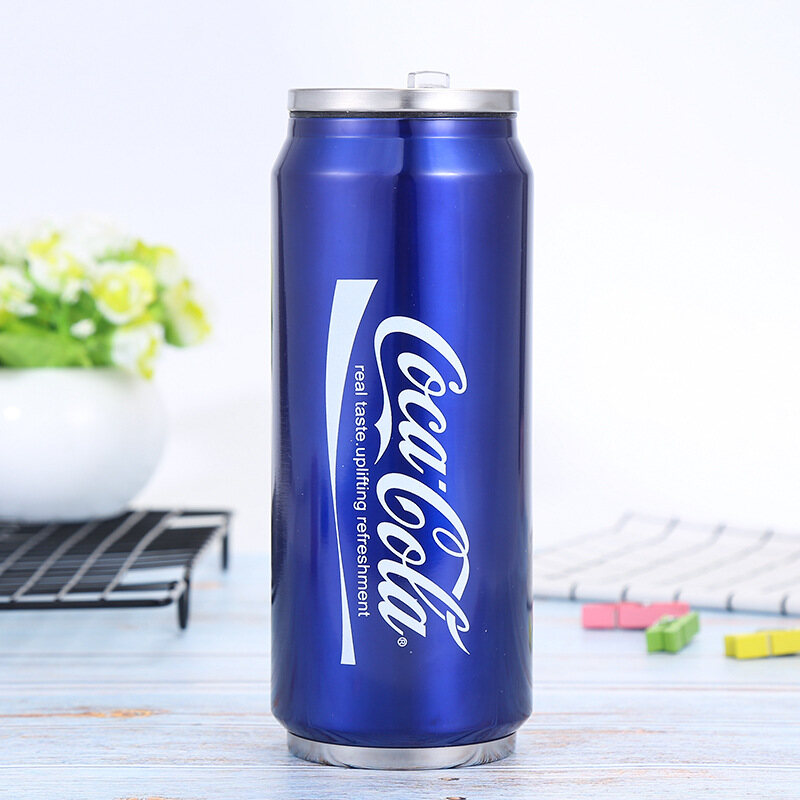 Hot Sale 500ml Coca-Cola thermos flask 304 stainless steel water bottle vacuum bottle travel mug - 2