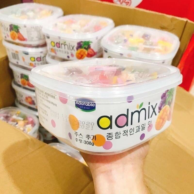 Kẹo dẻo trái cây admix hàn quốc 500g