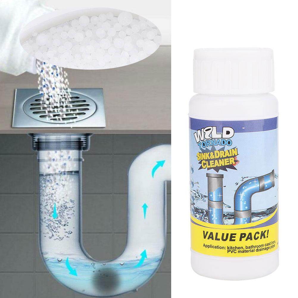 Drain Cleaner Agents Powerful Foaming Sterilizes Deodorizes Clogged Pipes Toilet Clean