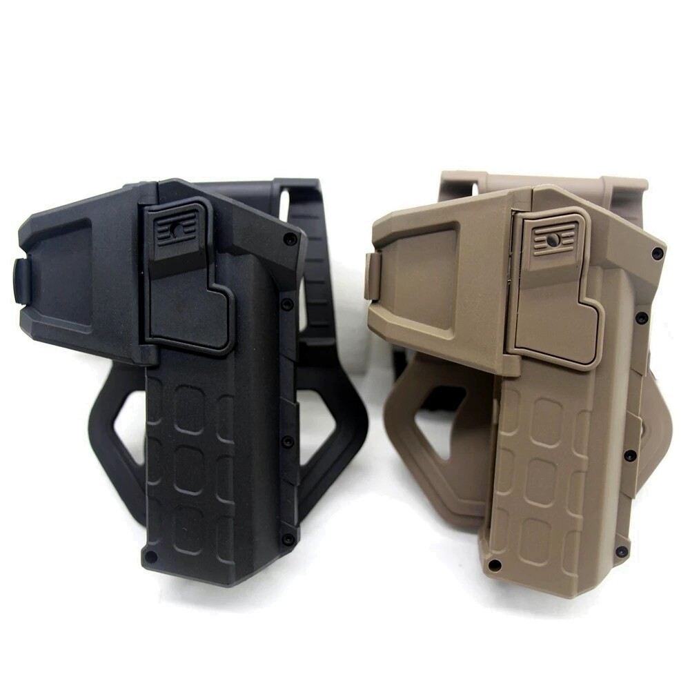 Bao da di động chiến thuật ngoài trời cho bao da đeo hông polymer glock 19 kèm phụ kiện đèn pin