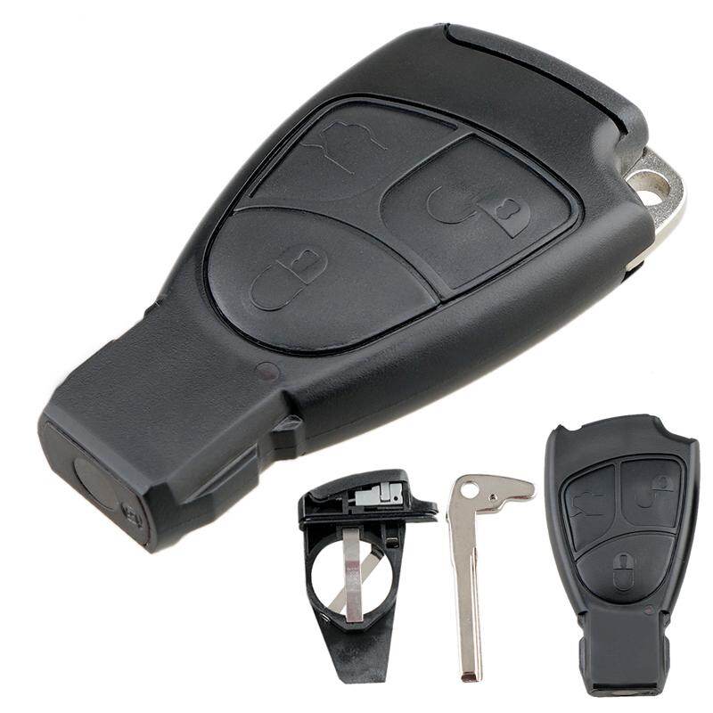 Vỏ Bọc Chìa Khóa Xe Hơi 3 Nút Thay Thế Phù Hợp Cho Mercedes Ben Z M B E CL SL