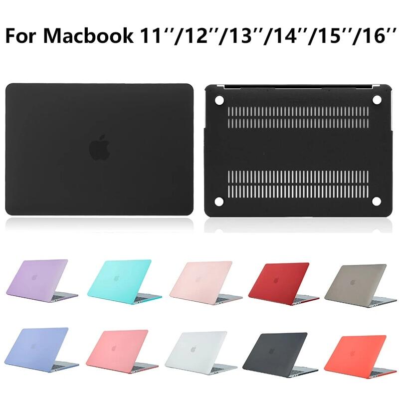 1 Matte Case Laptop Protection Cover For Macbook Pro Air M1 M2 13 14 16 15 11 12 Inch Case 2023 2022