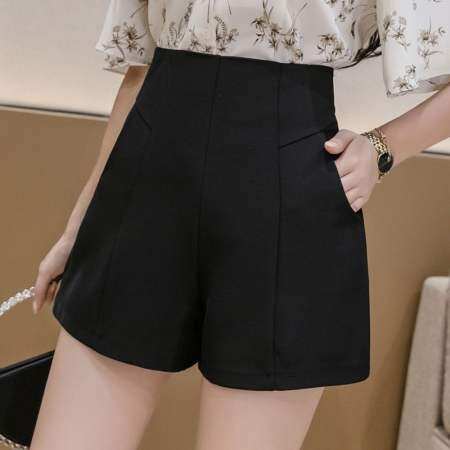 Women's 2024 Summer High Waist Wide Leg Casual Shorts