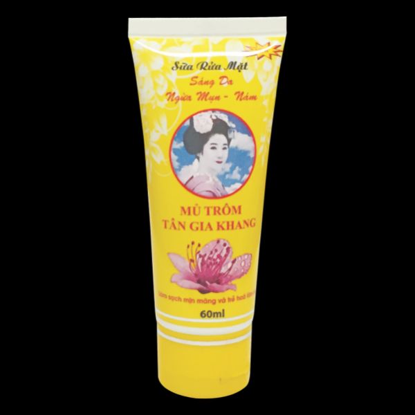 Sữa rửa mặt mủ trôm tân gia khang 60ml
