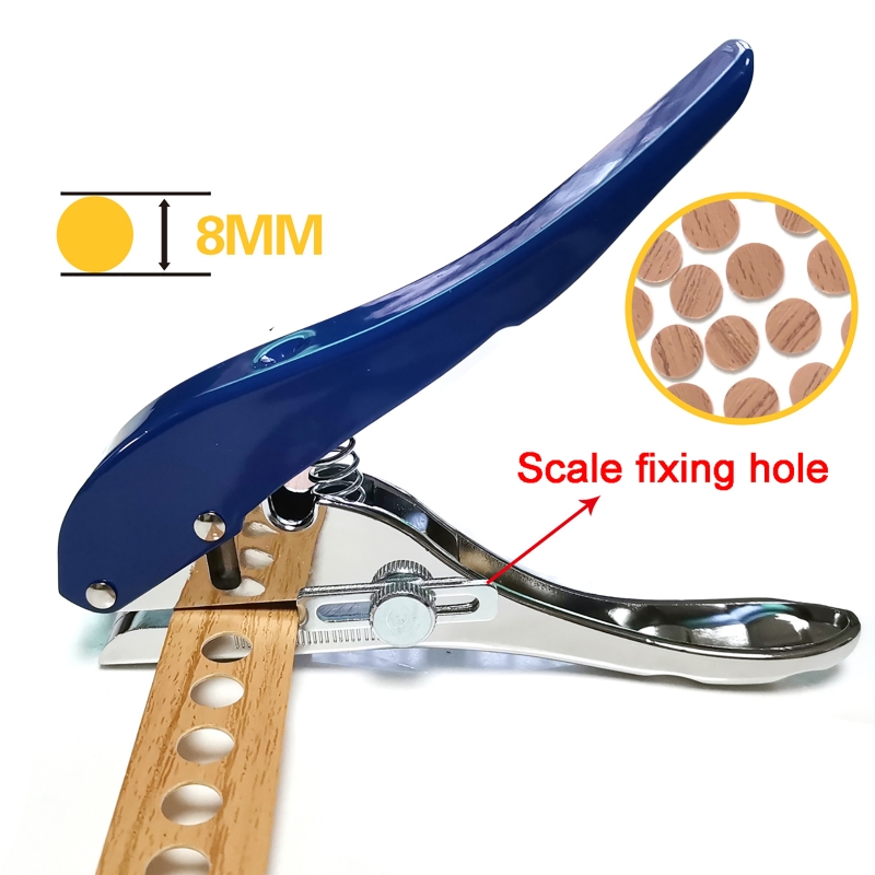 Kìm bấm dải cạnh 8mm 10mm kìm bấm lỗ tròn khẩu độ lỗ dụng cụ bấm góc thẻ giấy ảnh tín dụng máy cắt giấy