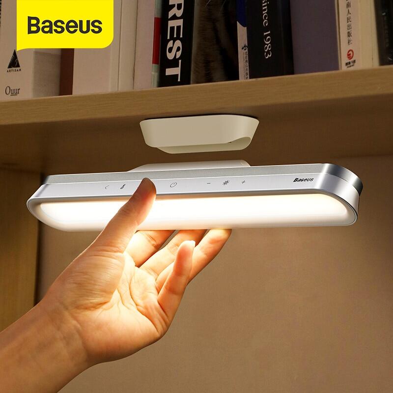 Đèn Bàn LED Nam Châm Treo Đèn Tủ Điều Chỉnh Độ Sáng Vô Cấp Sạc Điện Đèn Ngủ, Cho Tủ Quần Áo Tủ Quần Áo Đèn Ngủ USB