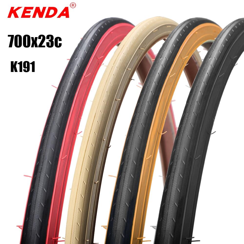 Kenda lốp xe đạp đường trường 700x23C Kenda lốp 700C siêu nhẹ 415g 700x23C lốp xe đạp màu đỏ bên màu vàng bên