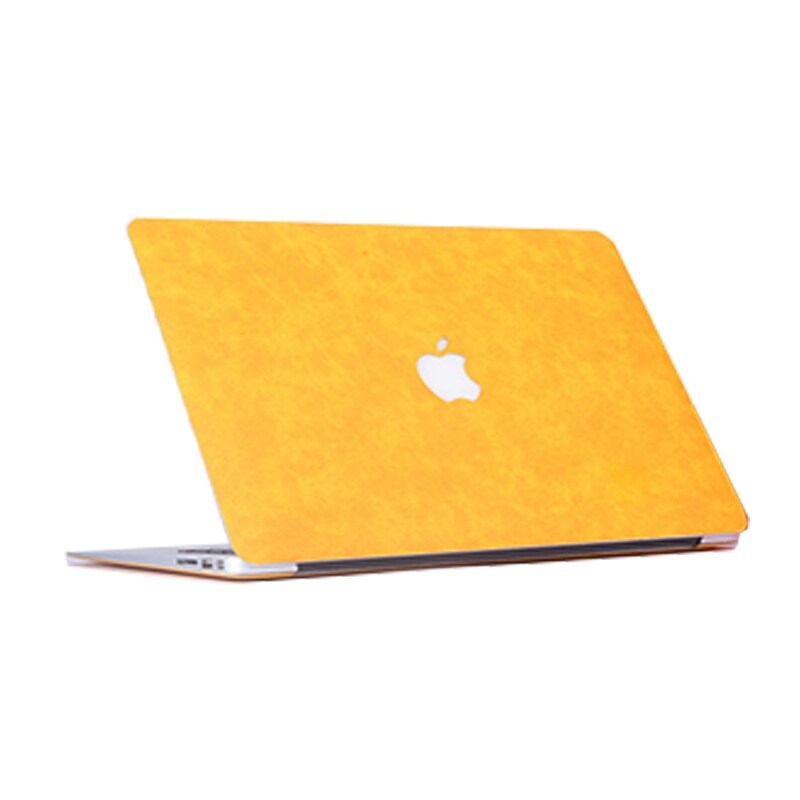 （Xiaobaide electronic） 2020 New Laptop Protective Skin For MacBook Pro Air 12 13 15 16 Inch PU Leather texture Cover Case Notebook Sticker Shell Skins