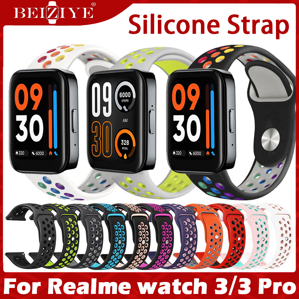 Dây đeo đồng hồ thể thao cho đồng hồ For Realme watch 3 Dây đeo đồng hồ
