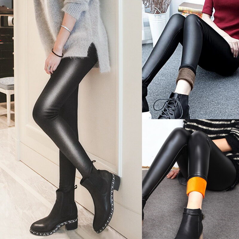 Shop Thermal Leather Leggings with great discounts and prices online - Jan  2024