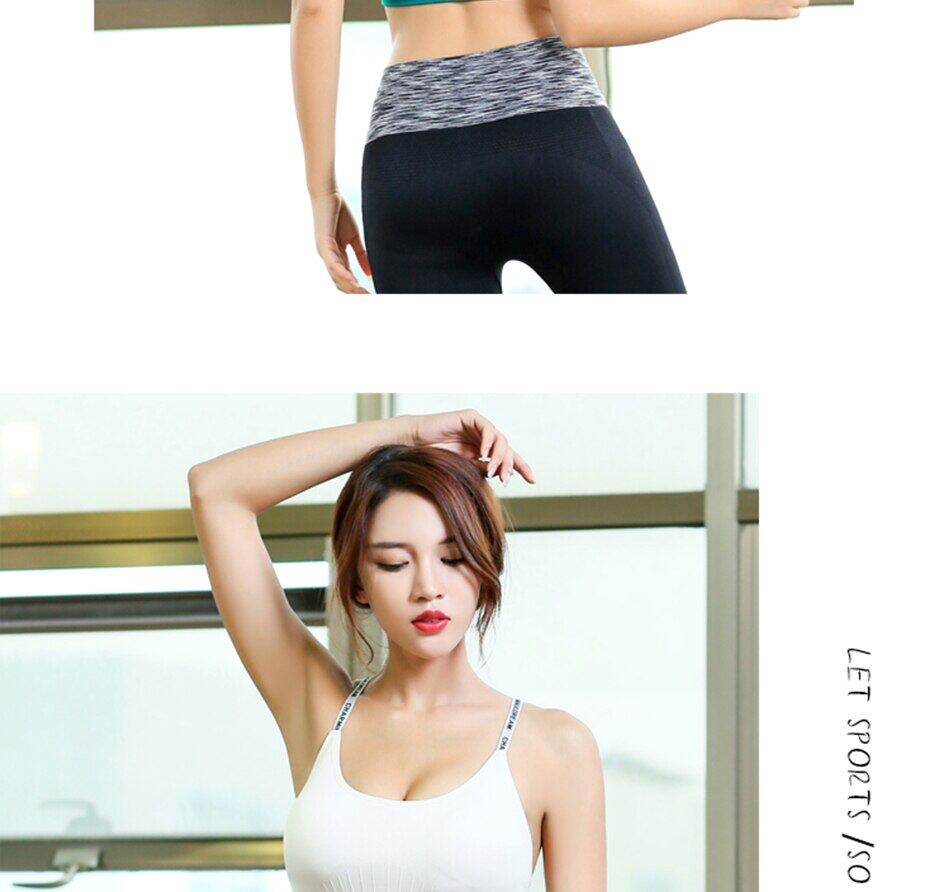 SUPERFLOWER Sports Bra Yoga Fiess Sports Quick Drying Running Gym Training Shockproof Underwear_voghion.com