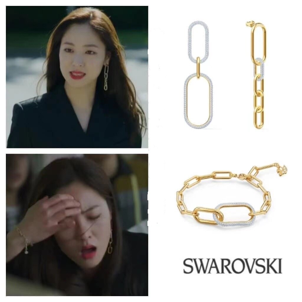 ready to send 🔥🔥 Korean seriesThe same style as Vincenzo/Vincenzo Mafia 🔥 Swarovski genuine, 100% genuine swarovski bracelets.Korean style