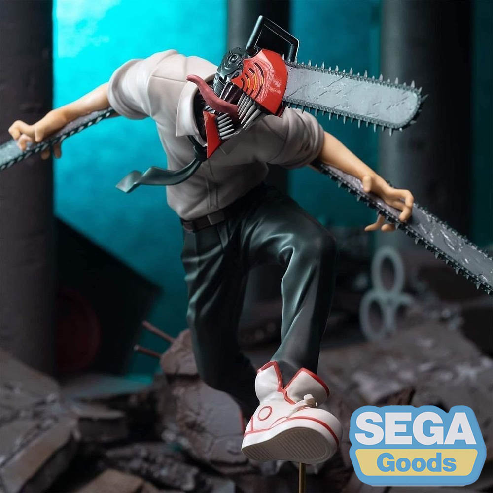 Mô hình anime sega luminasta chainsaw man denji đồ chơi mô hình hành động sưu tầm nguyên bản