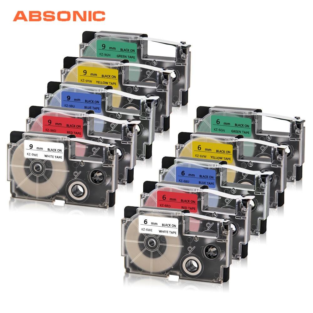 Big-promotion Avelias Life Style Absonic 6mm 9mm Label Tape For CASIO XR