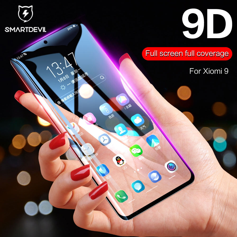 Miếng Phủ Bảo Vệ Kính Cường Lực SmartDevil Bọc Hoàn Toàn Cho Xiaomi 10 Pro Xiaomi 9/9Pro/ 9SE/8Se Xi