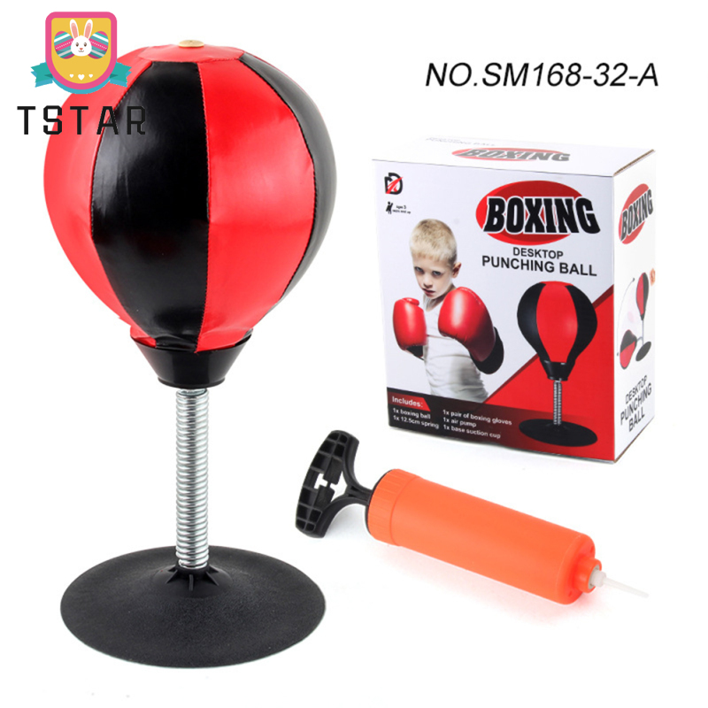 Tsthiết bị tập luyện bộ bóng đấm bốc để bàn, bóng đấm luyện phản xạ tốc độ chiến đấu căng thẳng giảm căng thẳng, thiết bị đấm bốc thể dục
